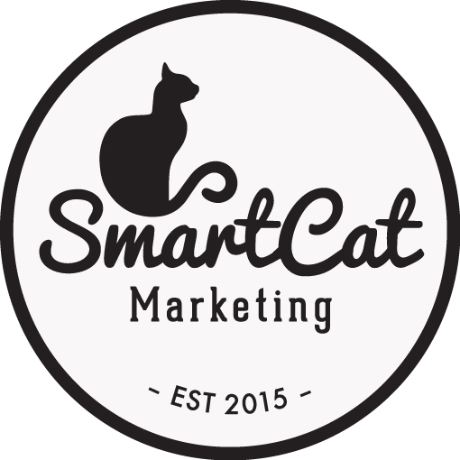 smartcat marketing logo black