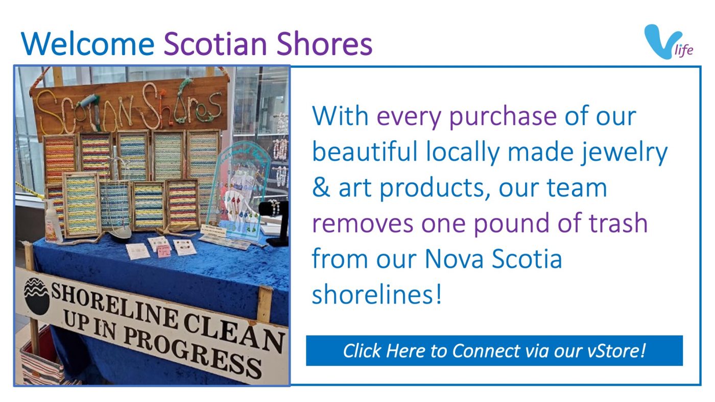 vStore Welcome Scotian Shores info poster