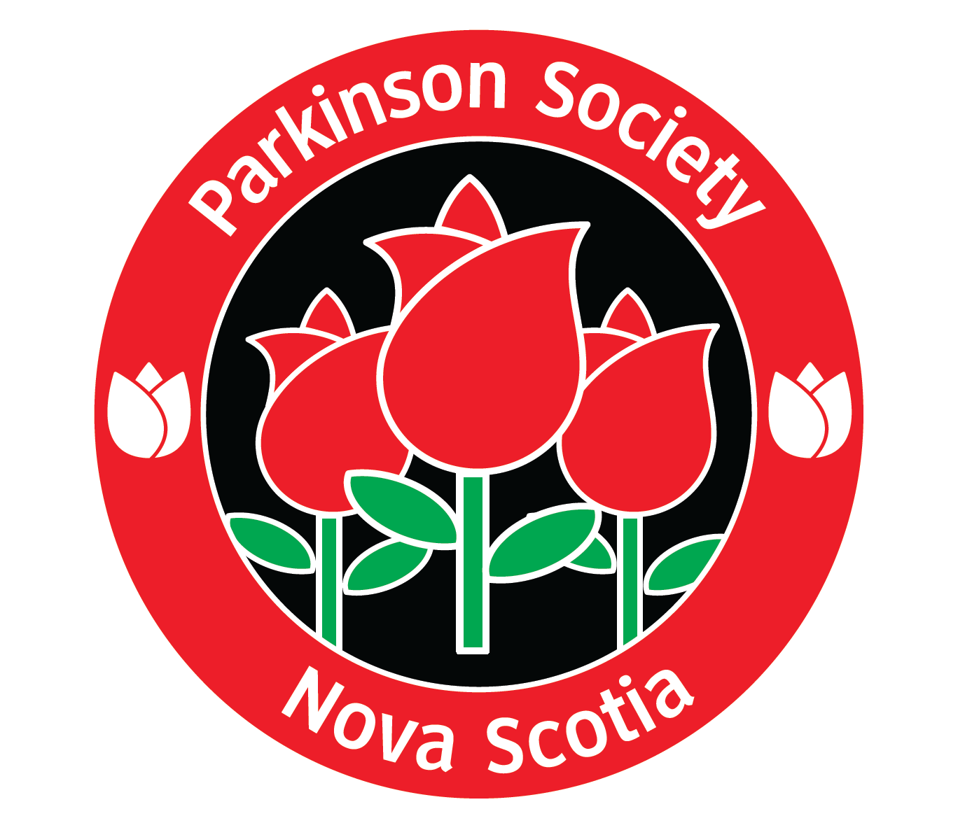 Parkinson Society Nova Scotia Red Tulip Logo