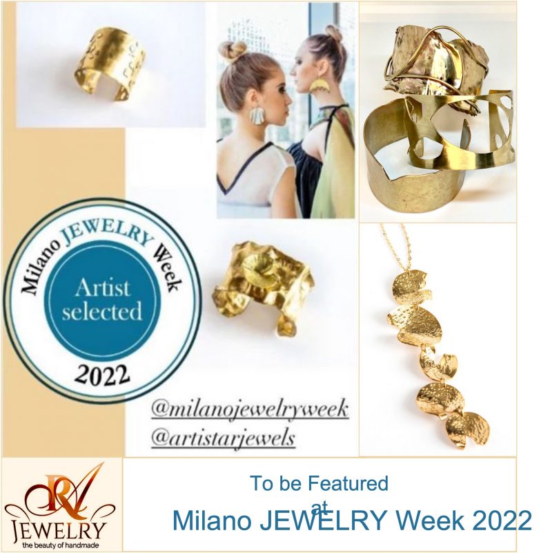 vStore Feature image ARJewelry Milano Jewelry Week 2022 handcrafted jewelry