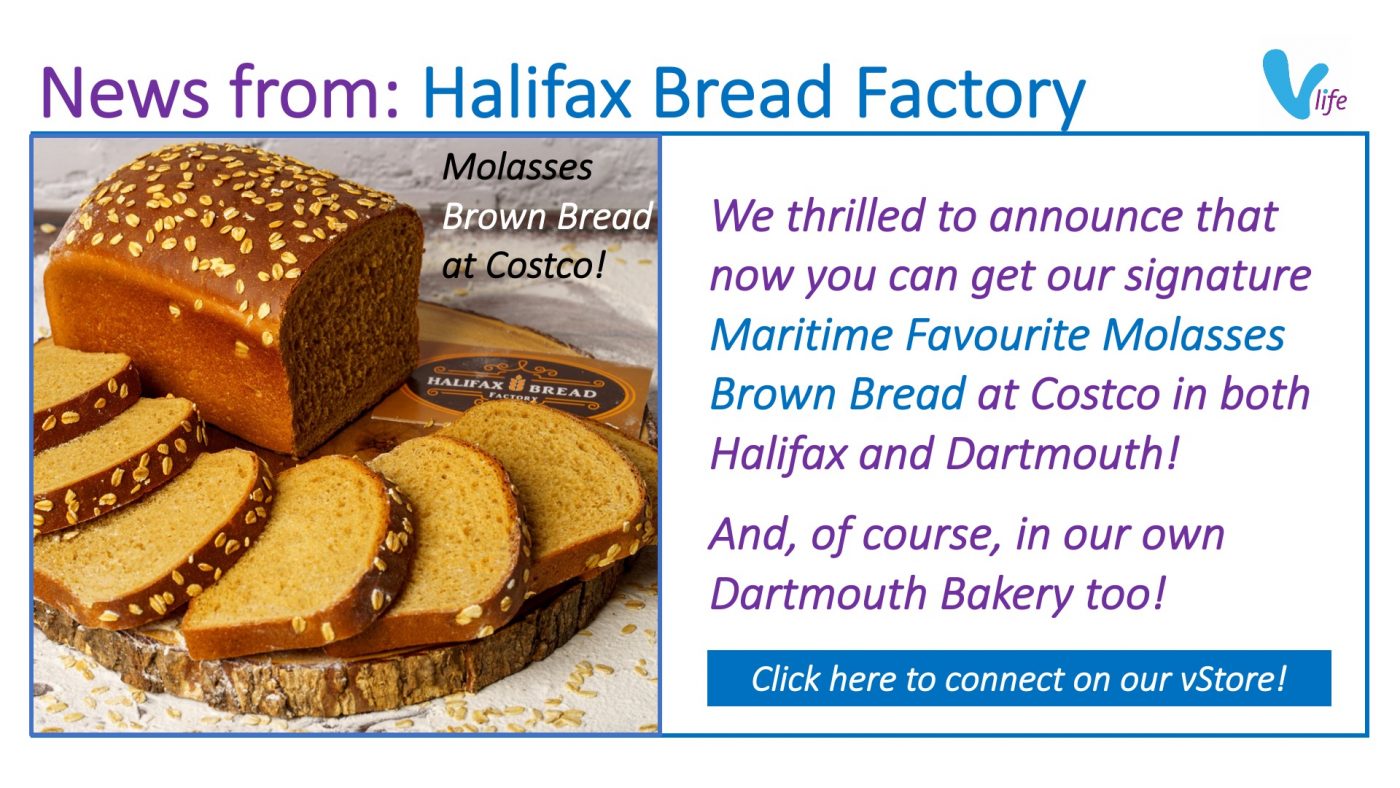 vStore Graphic Halifax Bread Factory Molasses Brown Bread at Costco May 2022