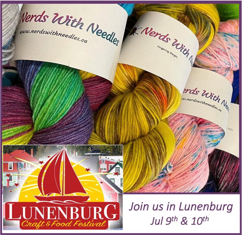 vStore Feature Image Nerds with Needles Lunenburg Craft and Food Festival Jun 2022
