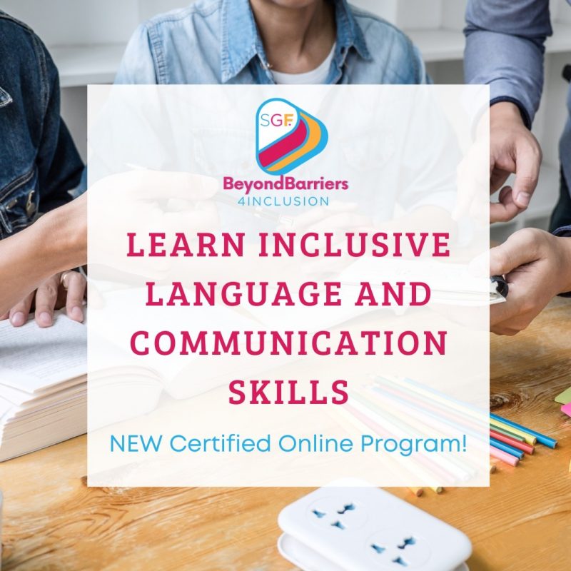 Simply Good Form DEI online certification course Beyond Barriers for Inclusion image LGBTQ+