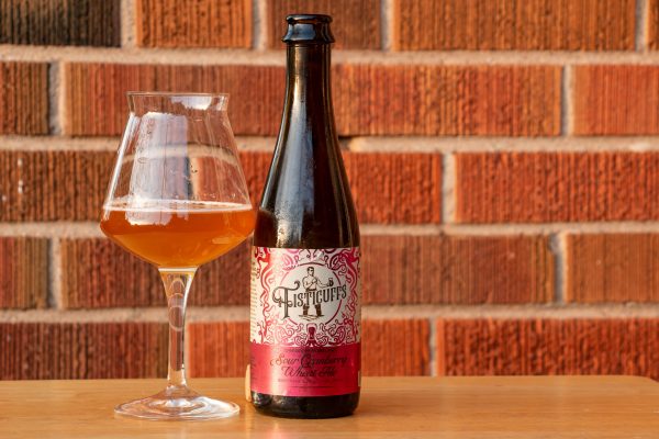 Boxing Rock Brewing Fisticuffs Chardonnay Barrel Aged Sour Cranberry Wheat Ale