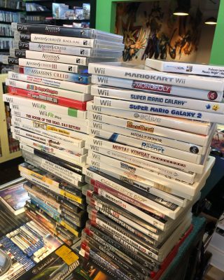 Video games from The Deck Box Comic shops and game stores