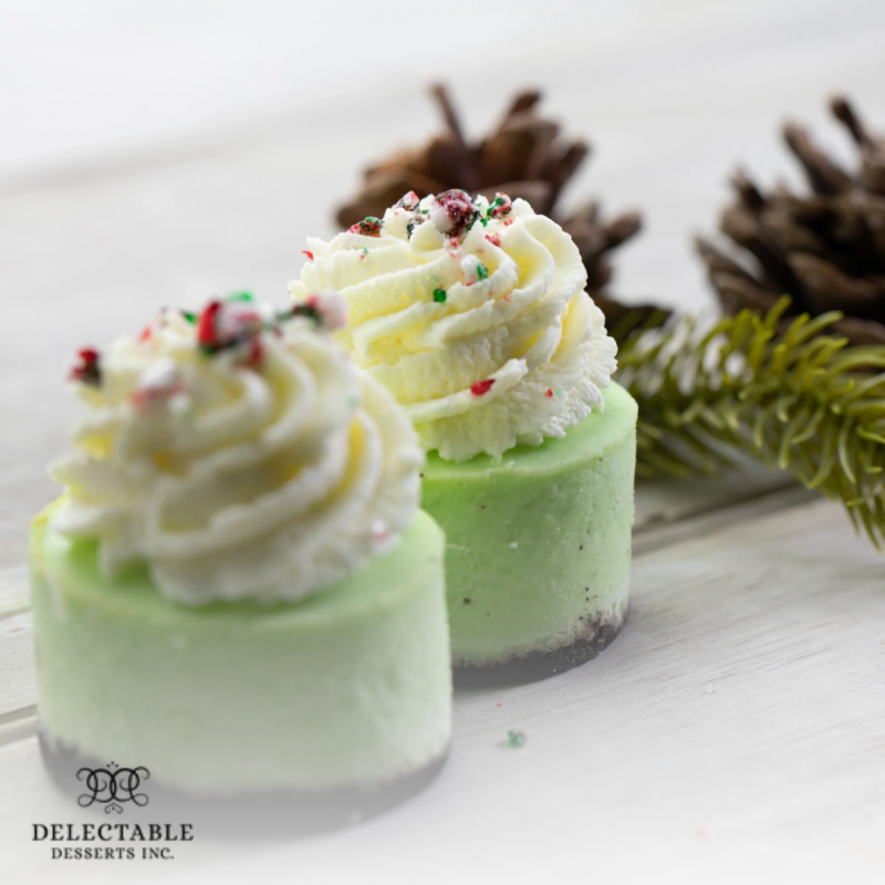 vStore image Delectable Desserts Holiday mini cheesecakes Dec 2022