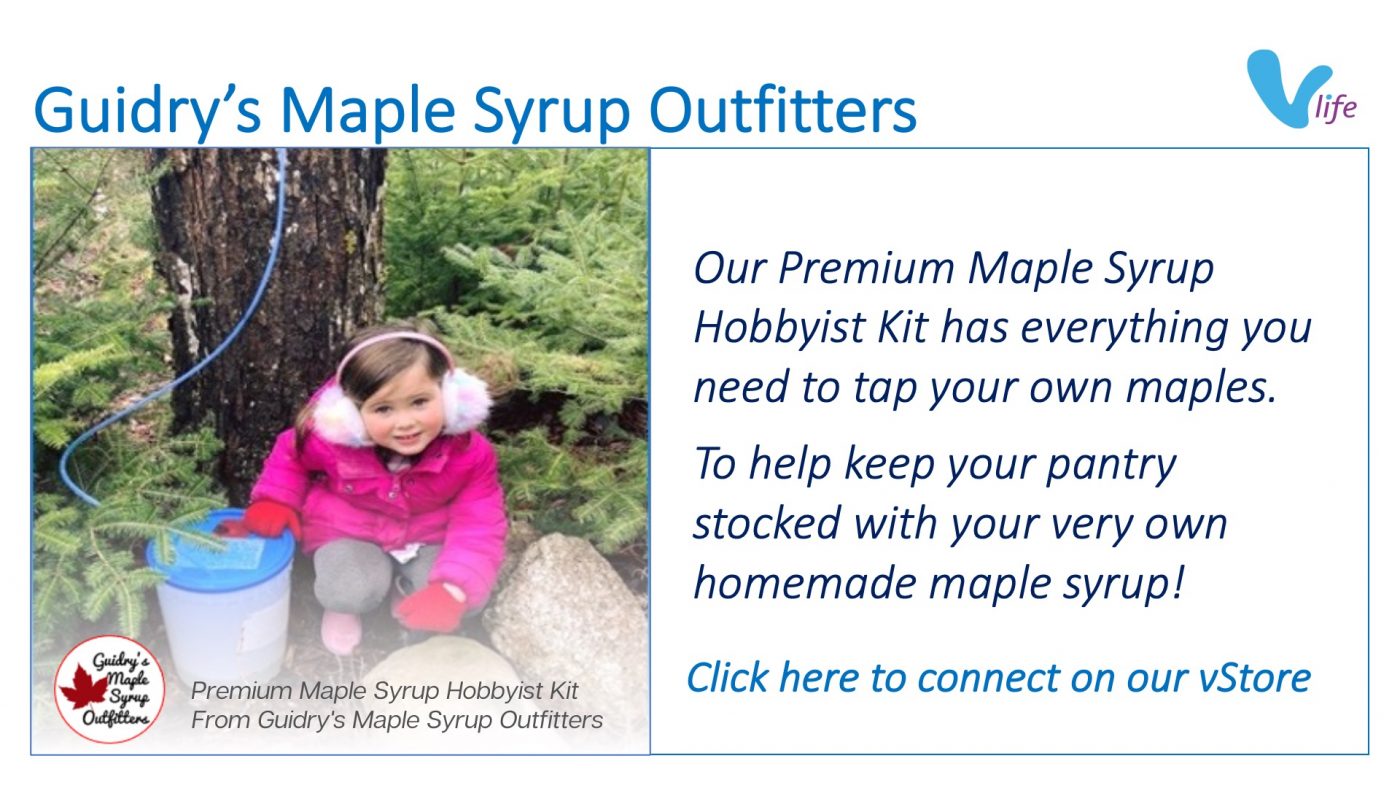 vStore graphic Guidrys Maple Premium Hobbyist Kit Mar 2023