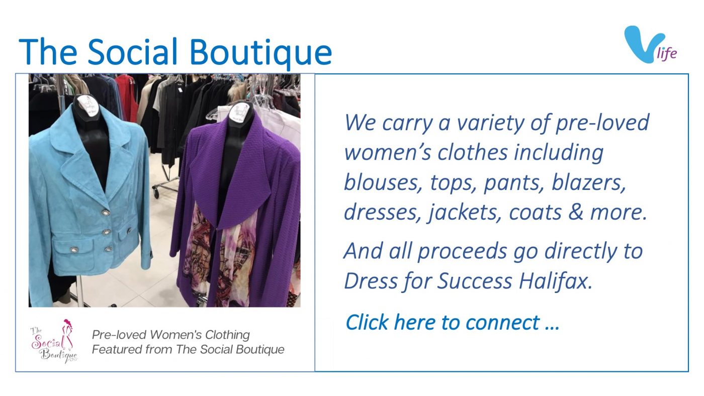 vStore graphic The Social Boutique Featured Pre-loved Clothing Jul 2023