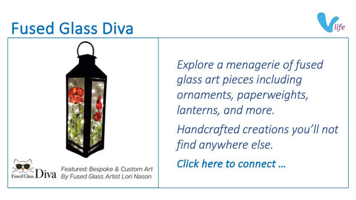 Graphic Fused Glass Diva Featured Bespoke Pieces Aug 2023